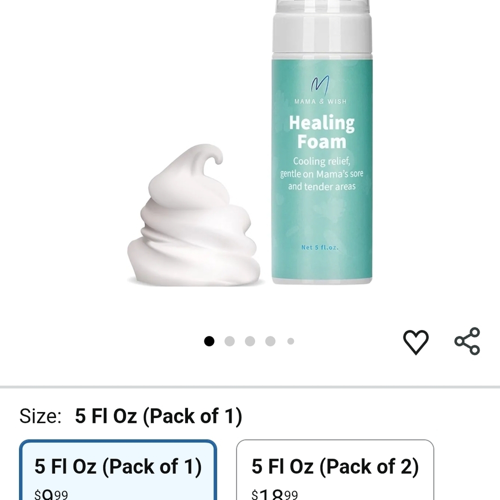Healing Foam - Cooling Relief for Tender Areas